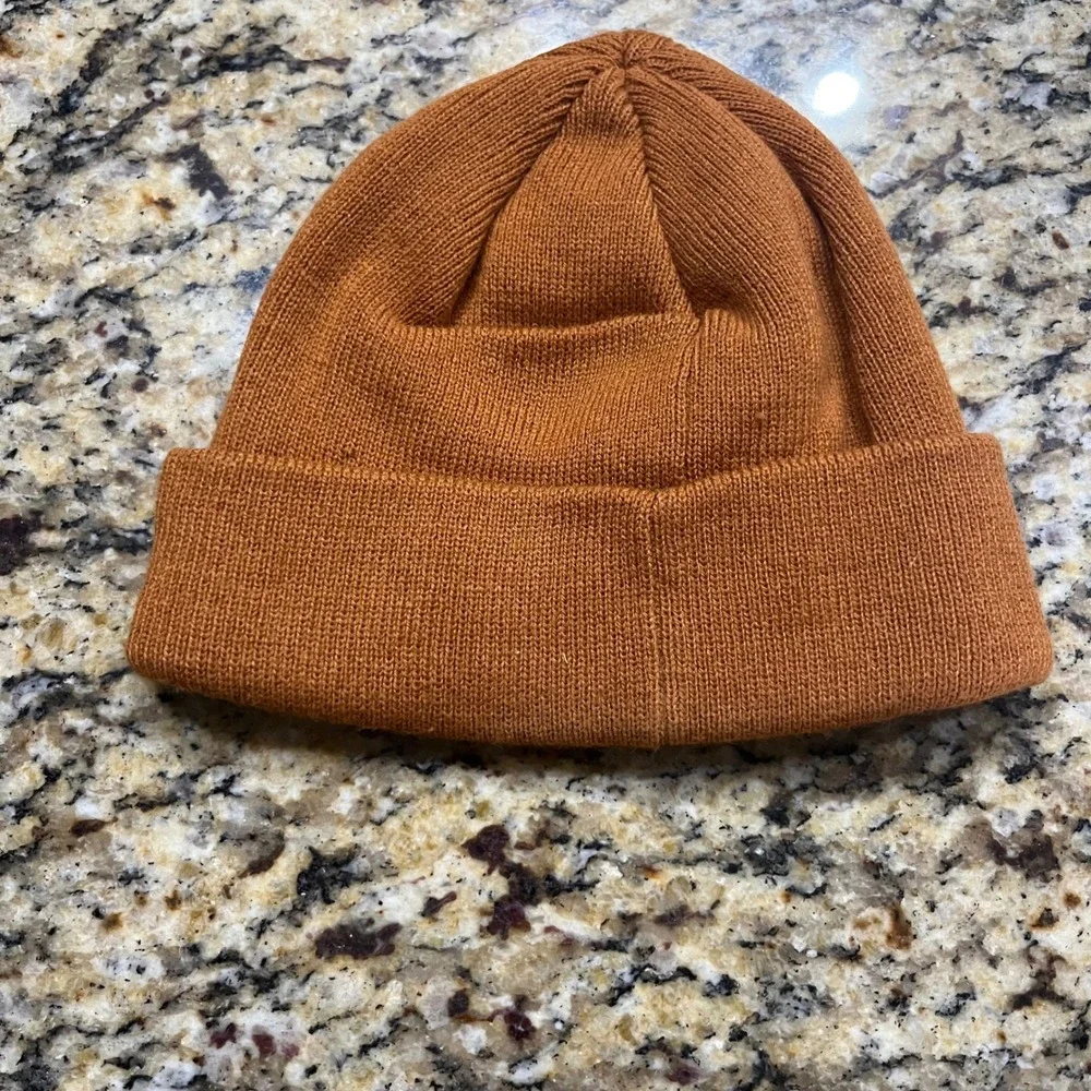 47 Brand Los Angeles Dodgers Beanie Hat Kids OSFA Orange Knit Cuffed LA Logo